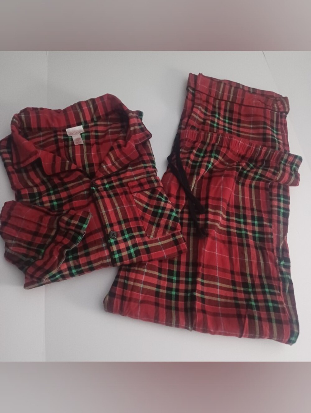 Wondershop Tartan Plaid 2pc Pajama Set Men's XXL